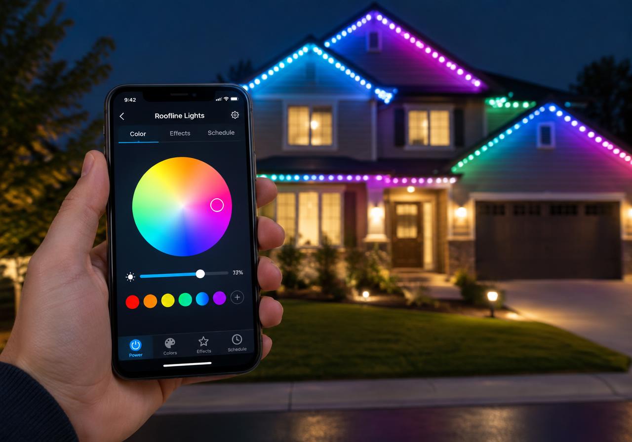 App-Controlled Smart Lighting